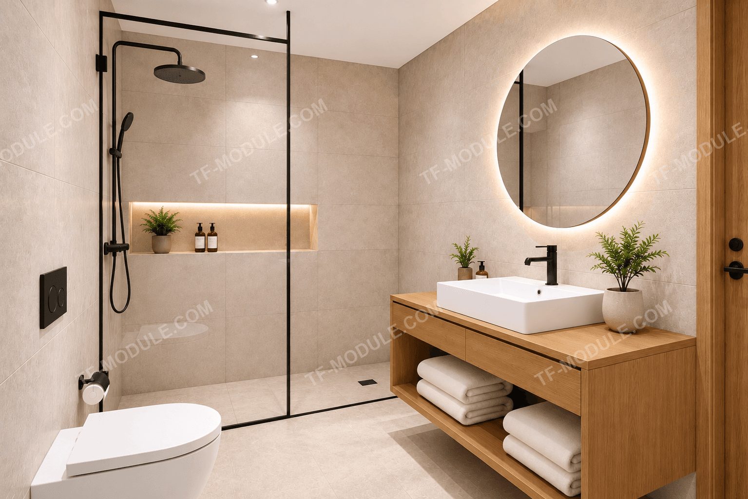 TF Hotel 2 — санузел номера