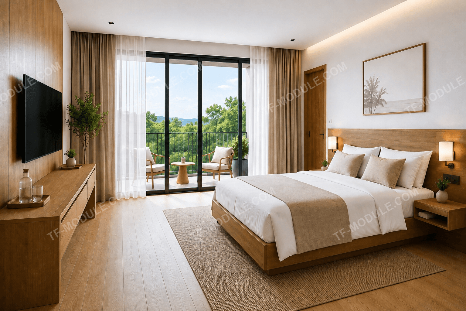TF Hotel 2 — номер с балконом