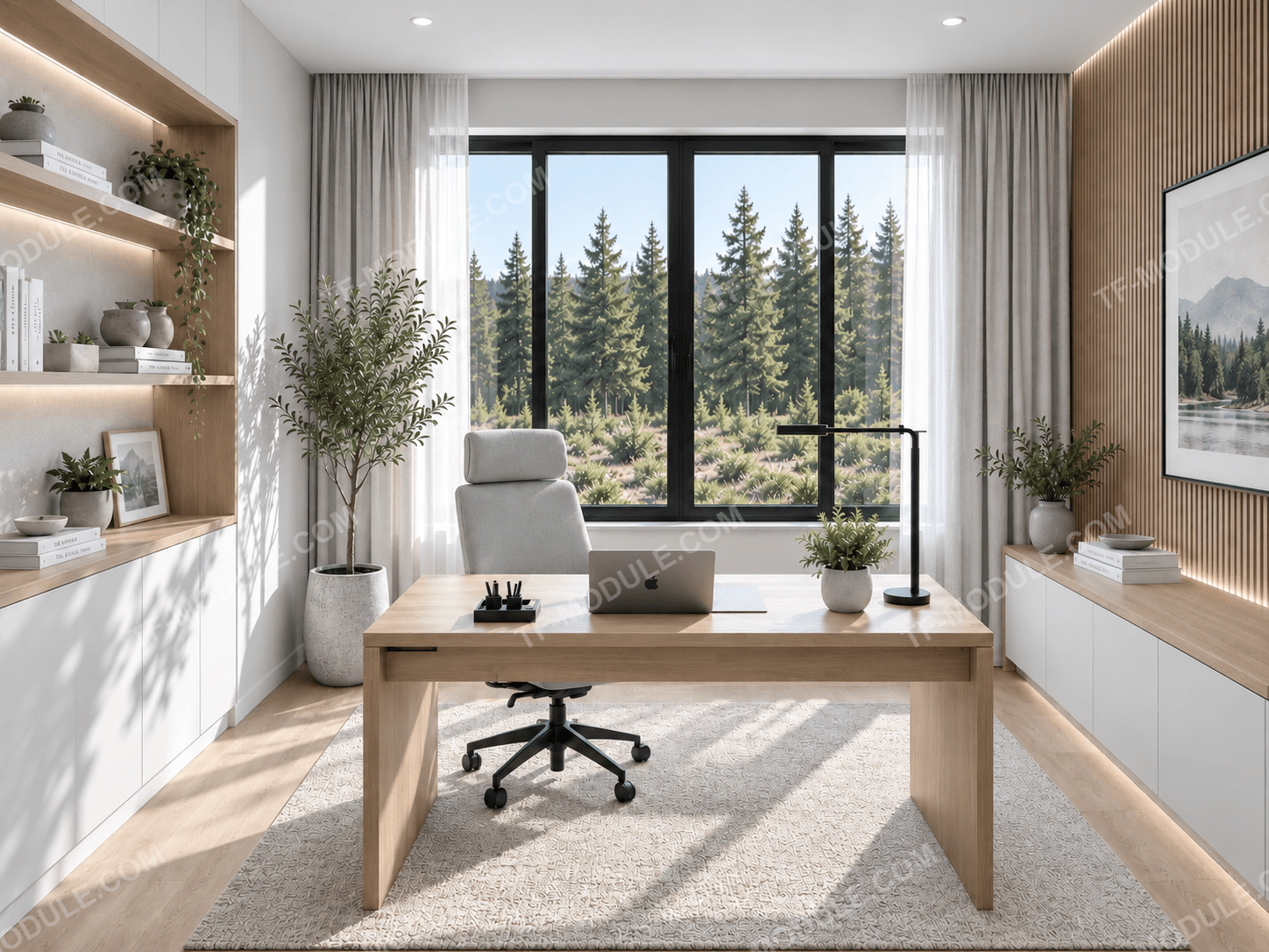 TF Loft 127 — рабочий кабинет
