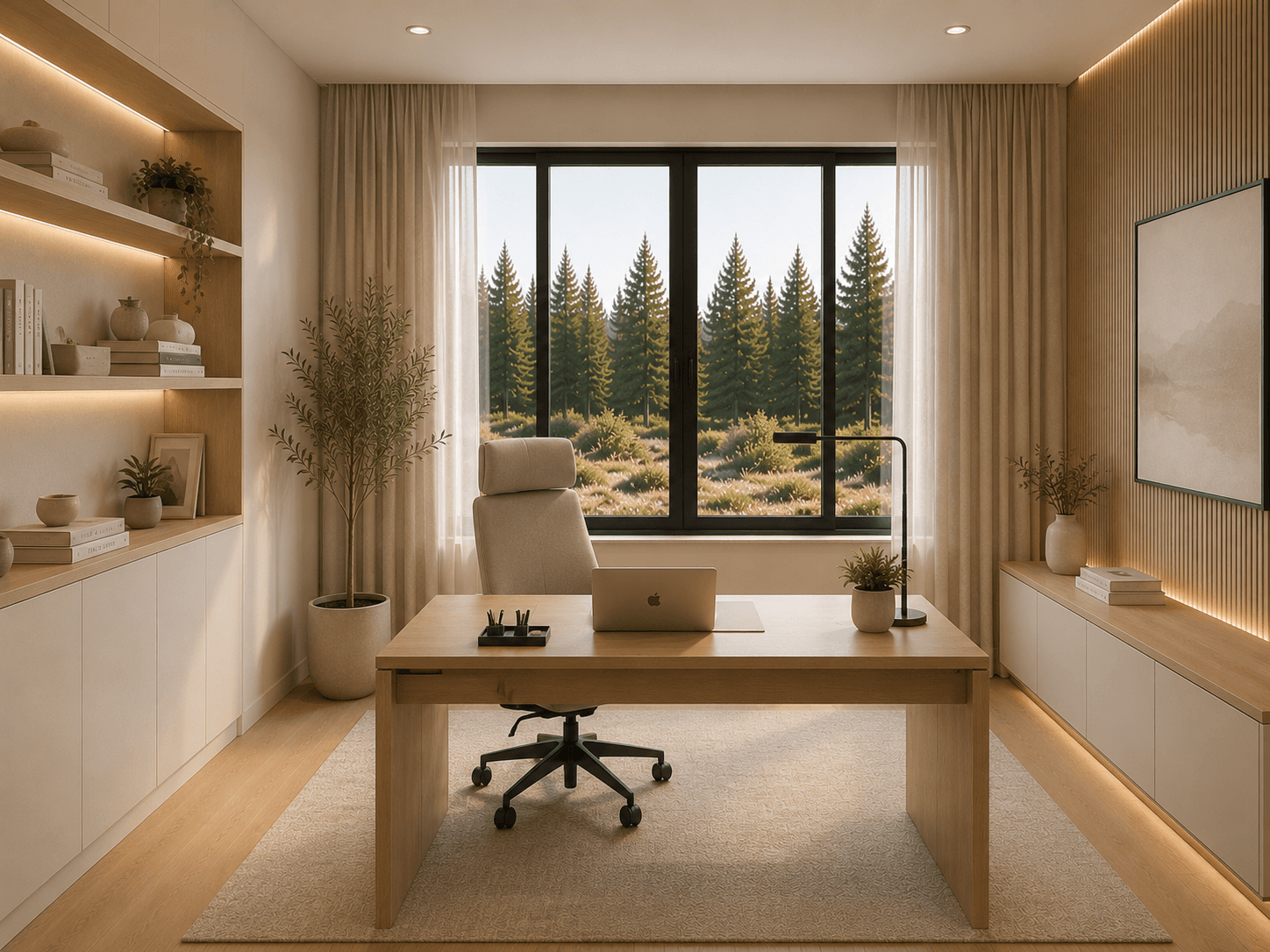 TF Loft 127 — рабочий кабинет